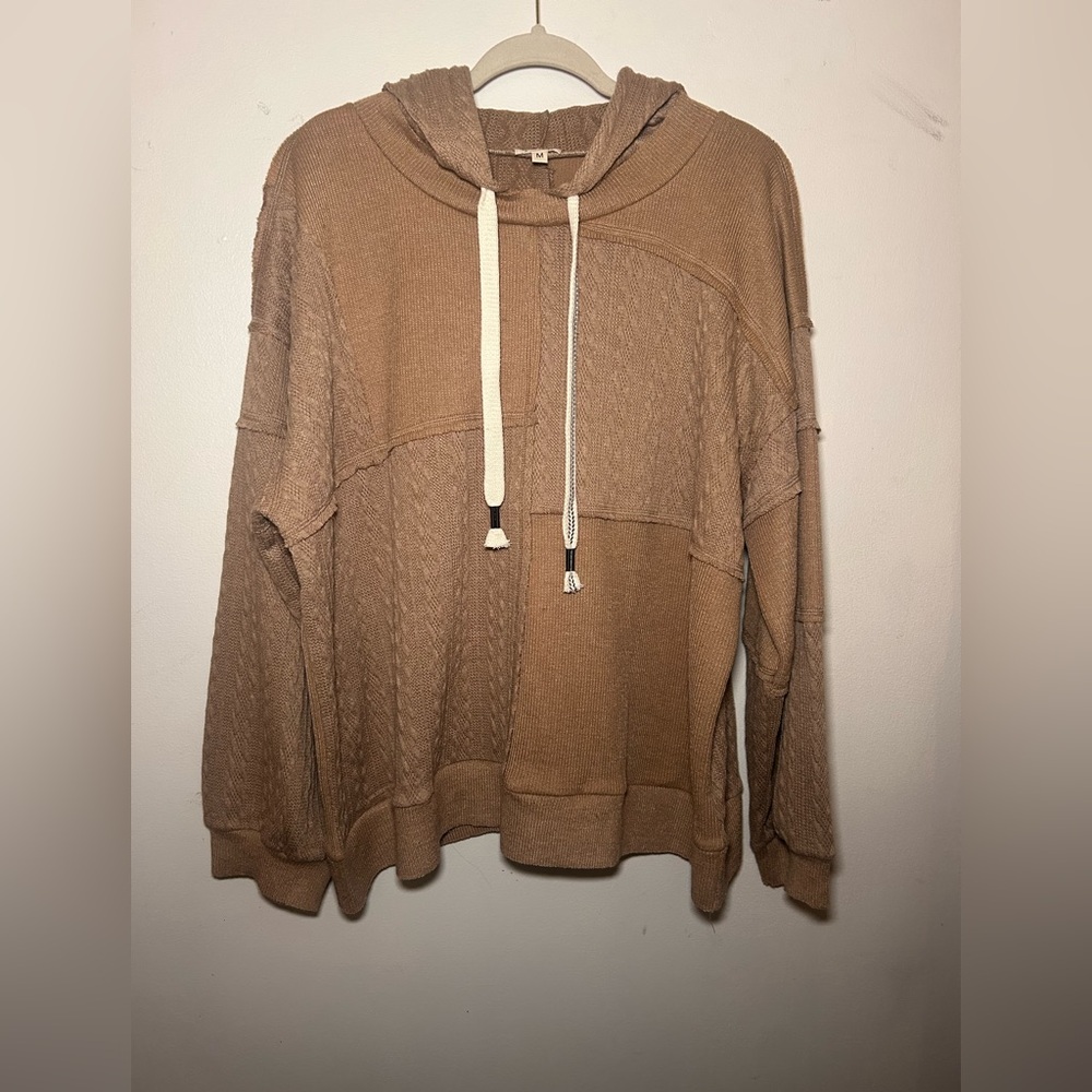POL Mocha Sweater Top